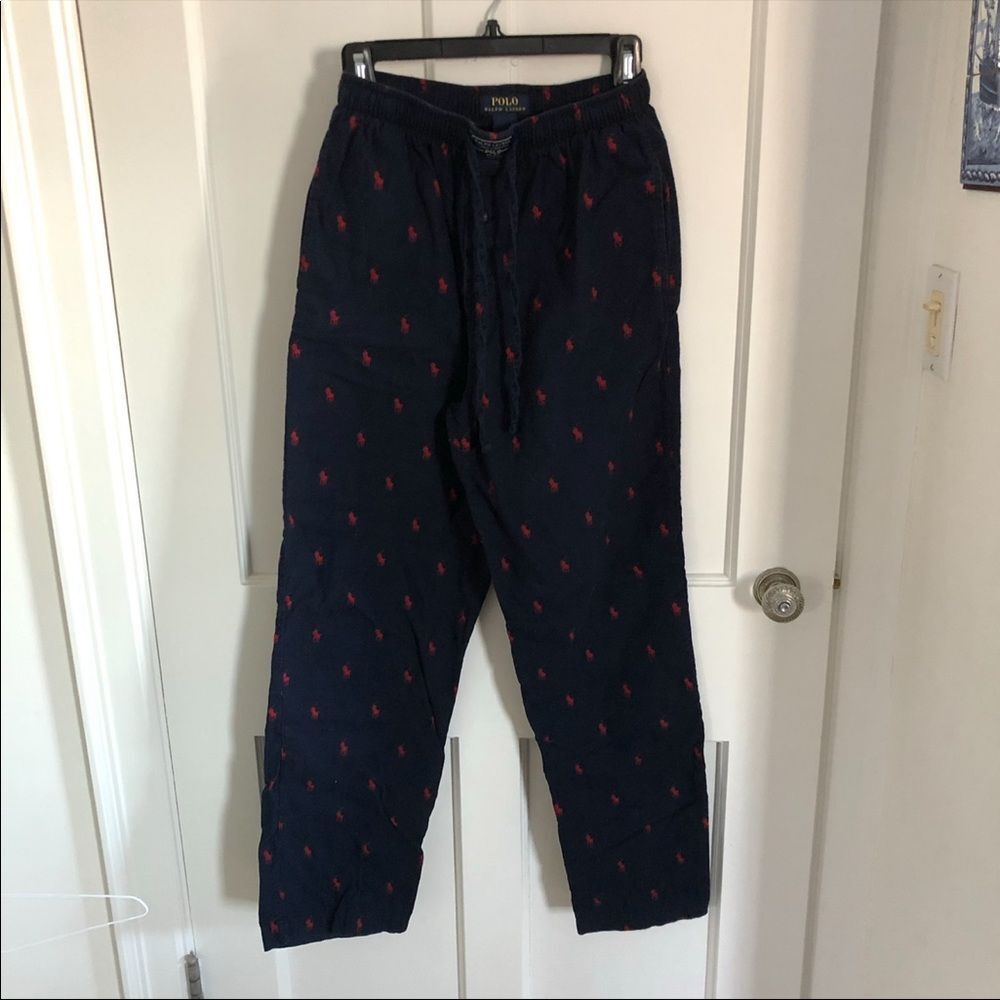Navy polo Ralph Lauren pajama pants